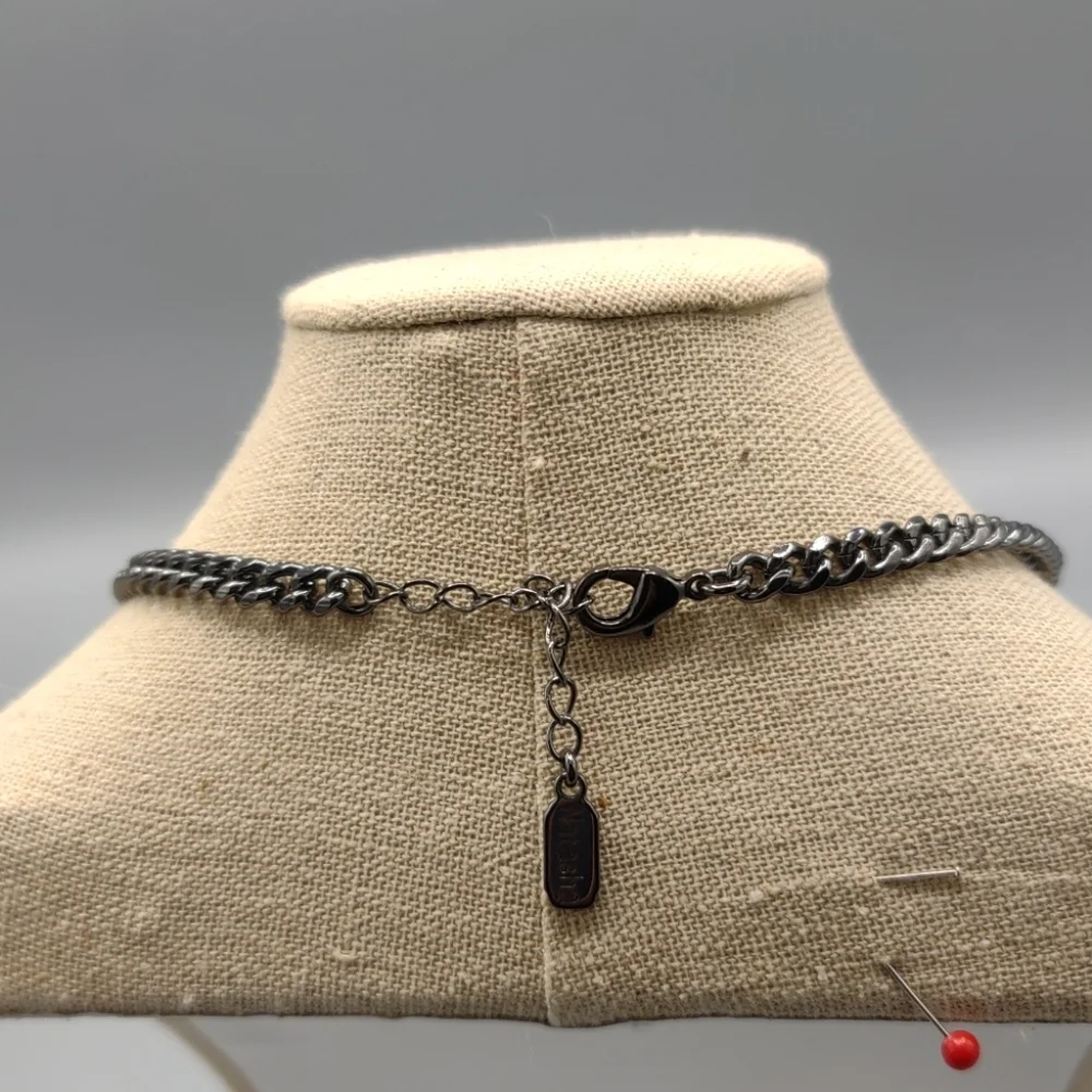Spring Street Green Stone Adjustable Necklace